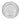 Mythos 25cl Drinking Glass - White Purity Flower of Life, Mouth-Blown Lead Free