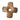 Peruvian Khuya Stone Andean Cross - 16cm Shamanic Hand-Carved Altar Stone