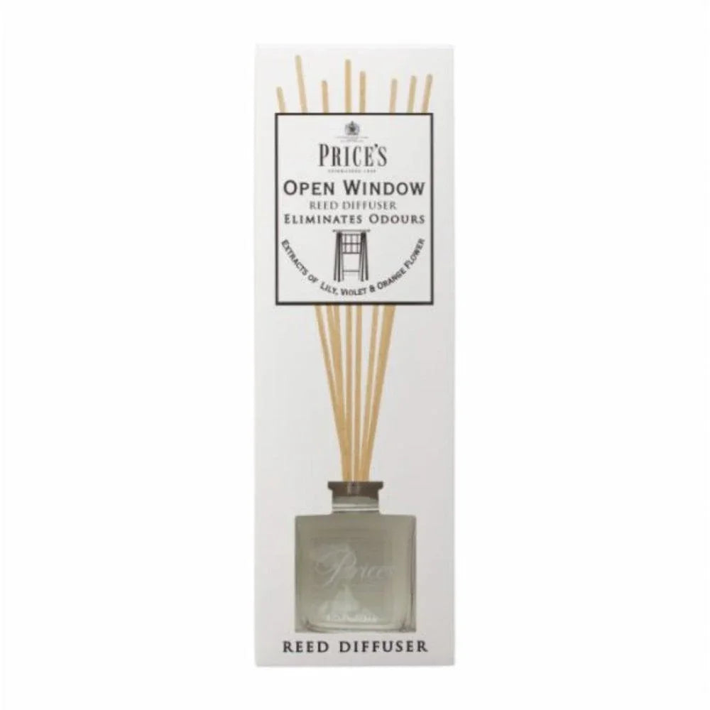 Open Book Diffusers Price’s Fresh Air ‘Open Window’ Reed Diffuser 100ml | Sacred Essence
