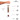 Seven Chakra Stones 17" Wind Chime - Bronze