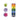 7 Chakra Rainbow Ritual Candle 21cm – Healing & Meditation, 100H Essential Oil Burn