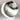 Handblown Glass Cosmic Planet Lamp 29cm x 29cm x 28cm Yellow/Beige/Black