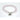 Rose Quartz OM Mala Prayer Crystal Healing Bracelet 8mm Gemstone Bead 21ct - Love & Friendship