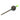Amazon Shipibo Aya (Life, Death & Renewal) Shamanic Gourd Rattle 2" – Green