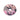 Rhodonite 50mm Healing Crystal Gemstone Donut Munay Ki Pi Stone