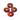Carnelian 35mm Healing Crystal Gemstone Donut Munay Ki Pi Stone