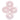 Rose Quartz 50mm Healing Crystal Gemstone Donut  Munay Ki Pi Stone
