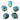 Chrysocolla 3-4cm Tumblestone Healing Crystal AA Grade - Soothing Calming Harmony
