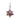Amethyst Merkaba Rustic Style 8-Pointed Star Pendulum 3cm