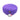 Purple Meditation Cushion 33cm x 17cm - Organic Cotton