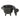 Triple Moon Cast Iron Cauldron 14cm – Black Ritual Altar Pot