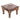 Triple Moon Altar Ritual Table 30cm x 30cm - Mango Wood