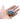7 Chakra Polished Heart Crystal – 5cm