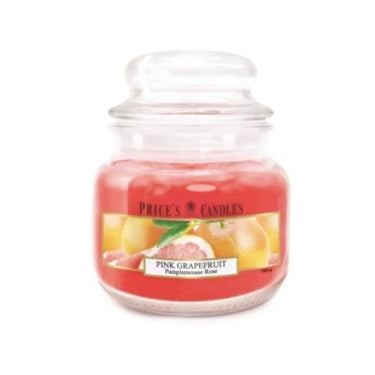 Pink Grapefruit Scented Candle 30H - Small Lidded Jar -