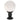 Crystal Ball 13cm – Clear Glass Scrying & Fortune Telling Sphere with Stand