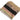 A square woven textile or rug sample with horizontal bands of tan, black, red, olive green, and beige geometric patterns, shown on a plain white background.