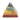 7 Chakra Crystal Pyramid 4cm – Energy & Balance