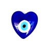 All-Seeing Eye Heart Worry Stone 3cm - Good Luck Charm - Protection & Intuition
