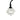 Chakana Inca Cross Pendant Necklace 30mm - Pale White