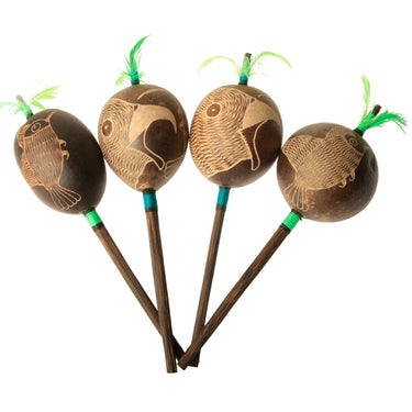 Shipibo Amazon Jungle Eagle Rattle