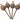 Shipibo Hummingbird / Serpent Gourd Rattle 4" Large Red - Joy - Amazon Shamanic Rattle