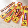 Wooden Incense Stick Holder 26cm - Flower Design - Sacred Essence