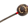 Shipibo Jaguar Gourd Rattle 4" Large Red - Power & Transformation - Shamanic Rattle