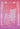 A pink and magenta card or print with white ornamental border art and the words 'DAWN' at the top and 'CHOICE' at the bottom, showing a stylized seated figure weaving or arranging vertical threads.