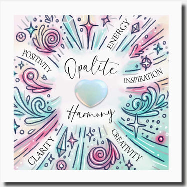 Opalite - Harmony Greeting Card - Sacred Essence