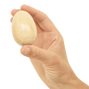 Soft Sounding Egg Shaker - Size/Scale