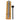 Wooden and metal cylindrical tool with a black spherical object on a white background