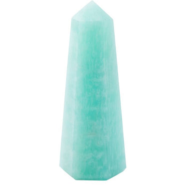 Amazonite Crystal Tower Point 6cm - Healing Crystal - Calm, Communication & Strength