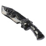 Black Obsidian Crystal Wand 14cm - Serpent Engraved Ritual Wand - Grounding & Protection