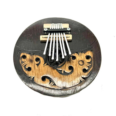 Kalimba Finger Piano 14–16cm – Tuneable Carved Coconut Thumb Piano / Calimba