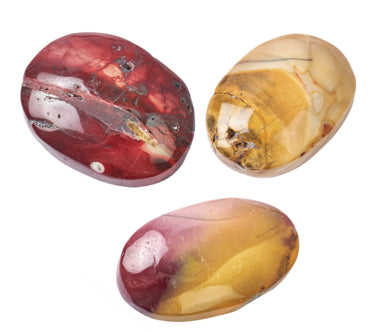 Mookaite Palm Stone 5–8cm - Healing Crystal - Grounding, Confidence & Balance