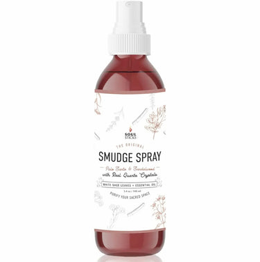 Palo Santo & Sandalwood Crystal Smudge Spray 100ml - Sacred Essence