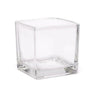 Square Recycled Glass Tealight Holder 6cm - Holistic, Spiritual & Ambient Candlelight -